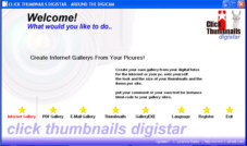 CLICK THUMBNAILS DIGISTAR Screenshot